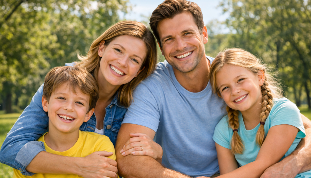 Happy family