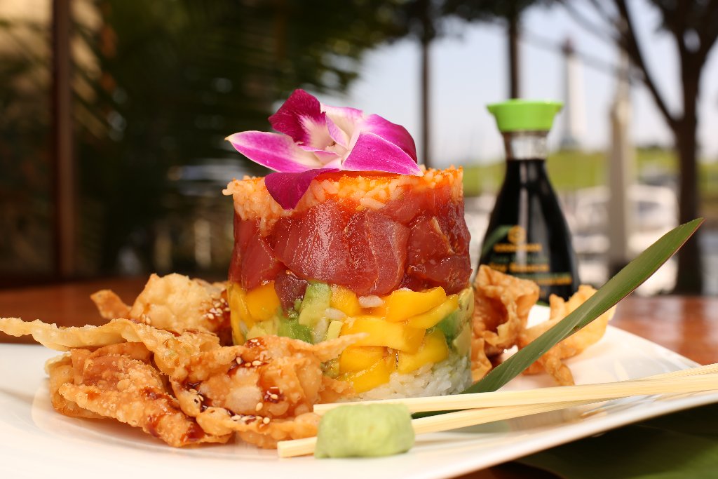 Ahi Poke Tower