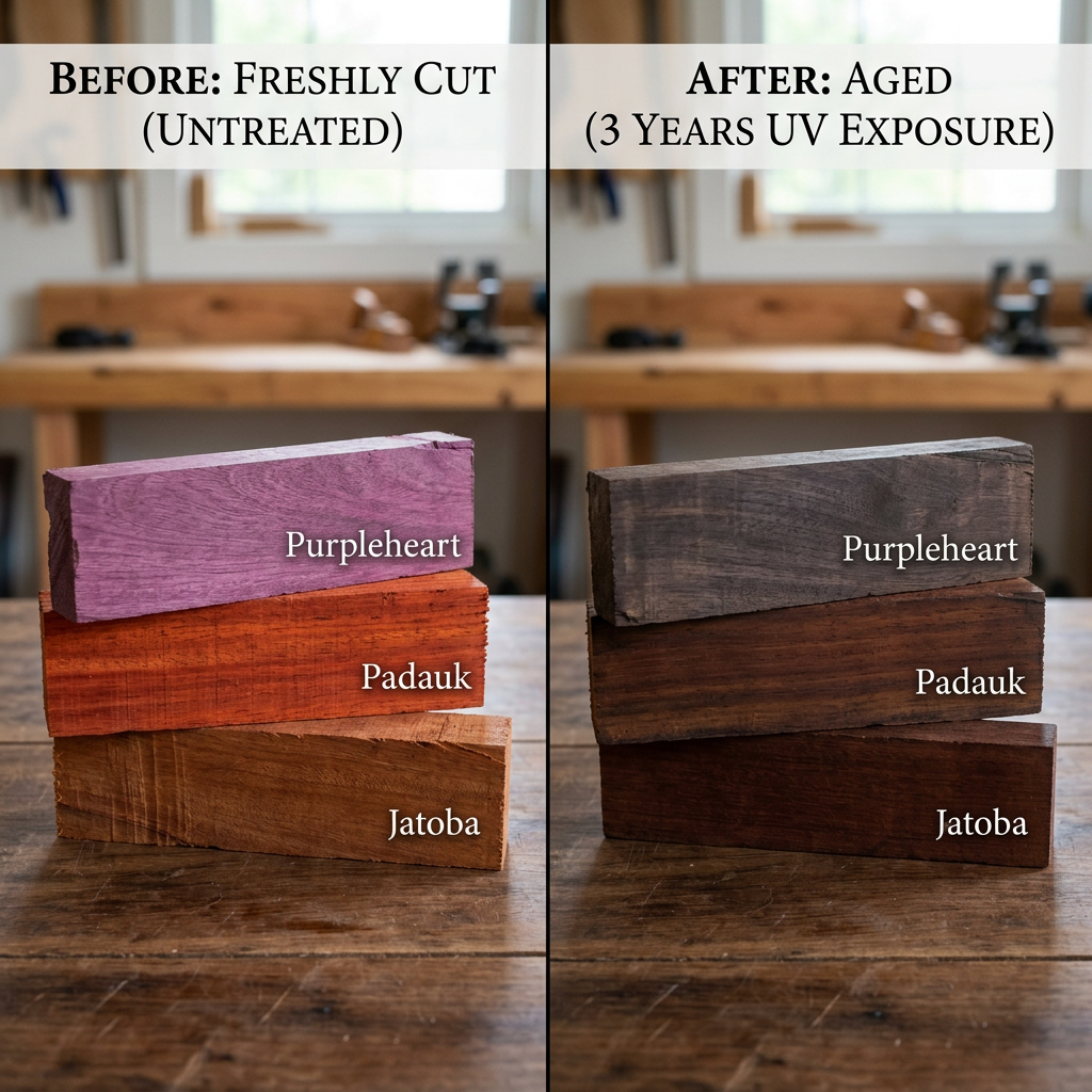 How to Prevent Color Changes in Exotic Wood