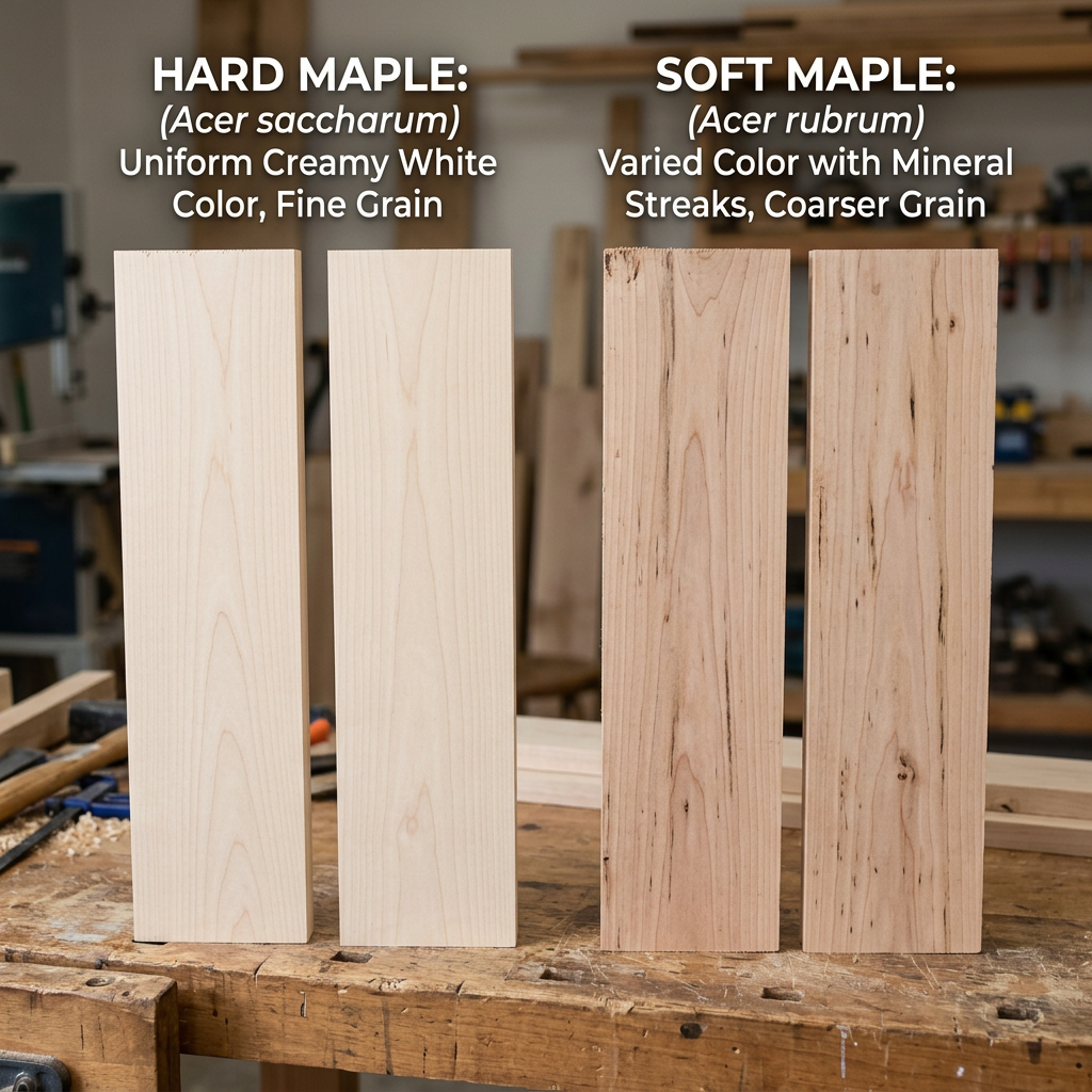 Hard Maple vs Soft Maple: Key Differences Explained