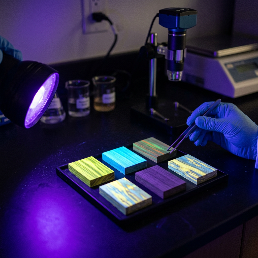 Using Fluorescence for Wood Identification: A Hidden Technique