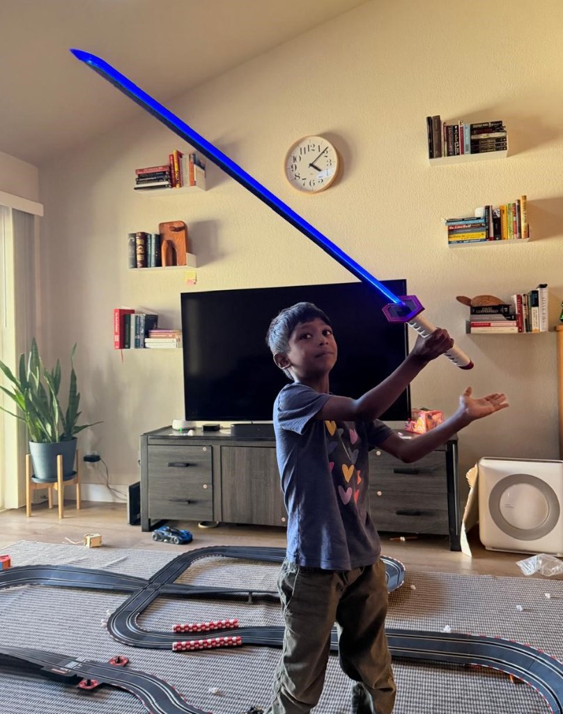 Jedi Dhruv in action! ⚔️