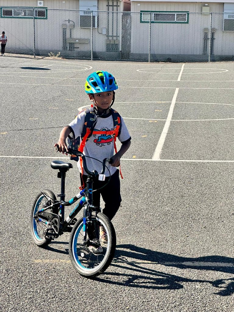 Bike rider Dhruv! 🚲
