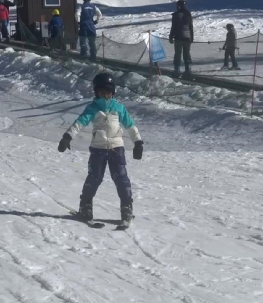 Shredding the slopes! 🏔️