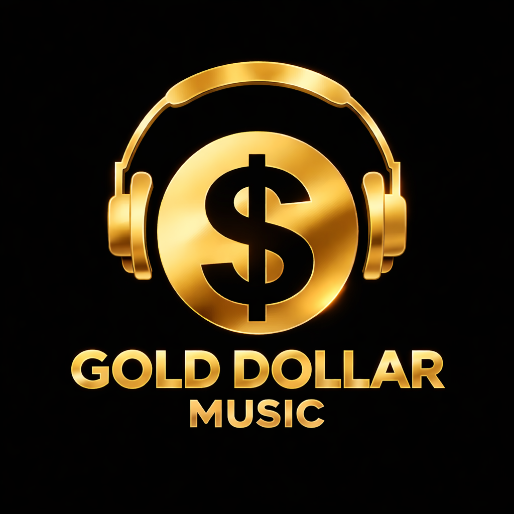 GoldDollarMusic distribution  template preview