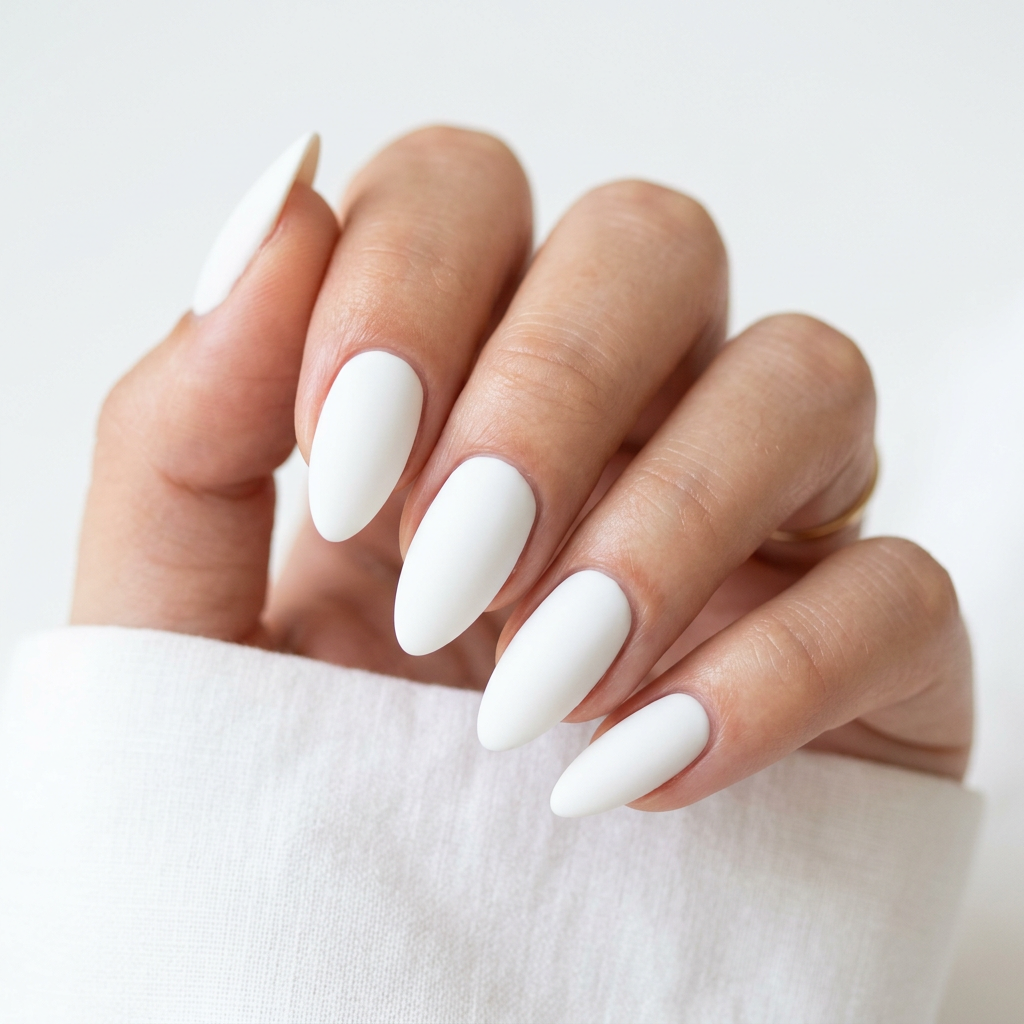 Matte White — clean & minimal