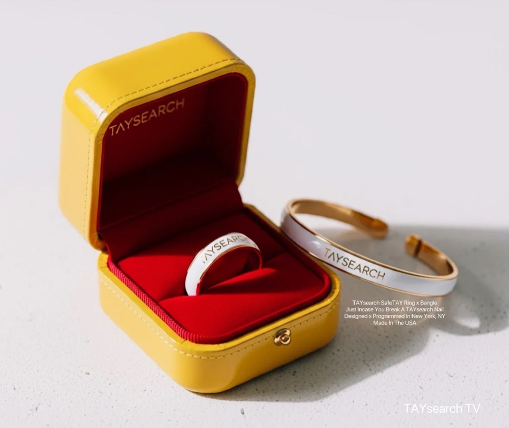 TAYsearch SafeTAY Ring in protective case