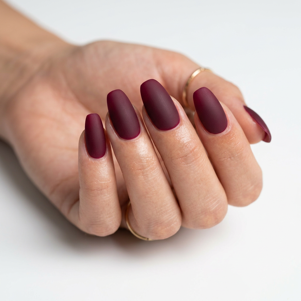 Wine matte sophistication