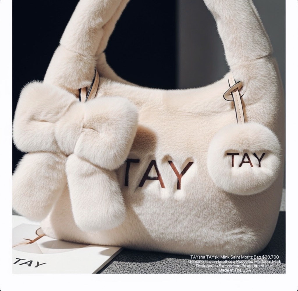 TAYsha TAYski Mink Saint Moritz Bag