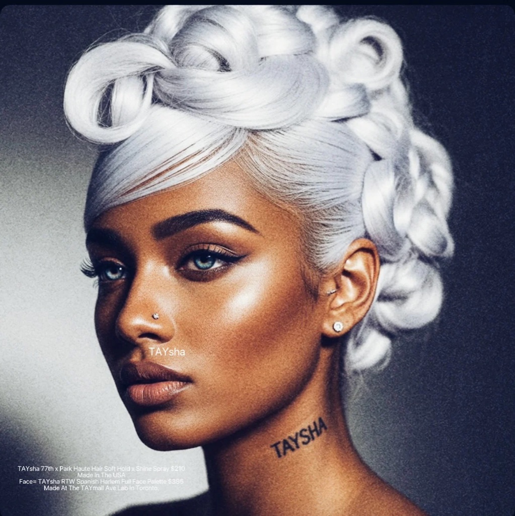 TAYsha 77th x Park Haute Hair Soft Hold x Shine Spray