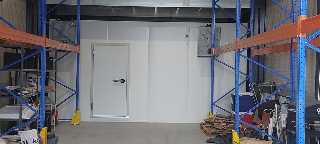Chambre froide industrielle - vue extérieure