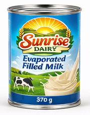 Sunrise Evaporated Filled Milk