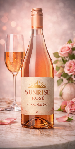 Sunrise Premium Rosé Wine