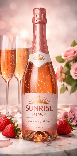 Sunrise Rosé Sparkling Wine