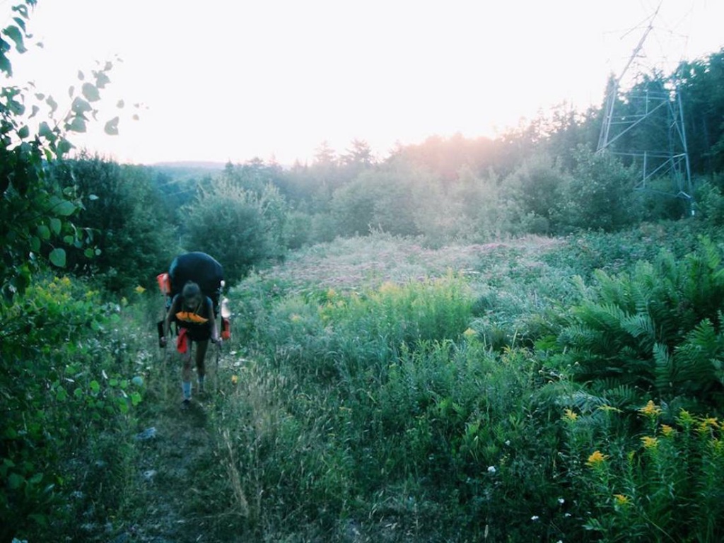 Wilderness hiking