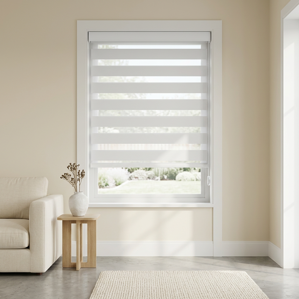 Clean White Roller Blind
