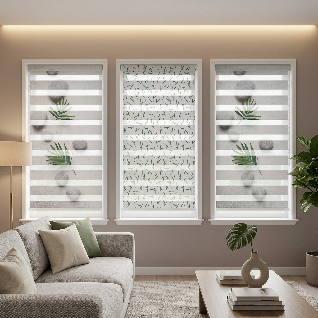 Custom Print Zebra Blinds