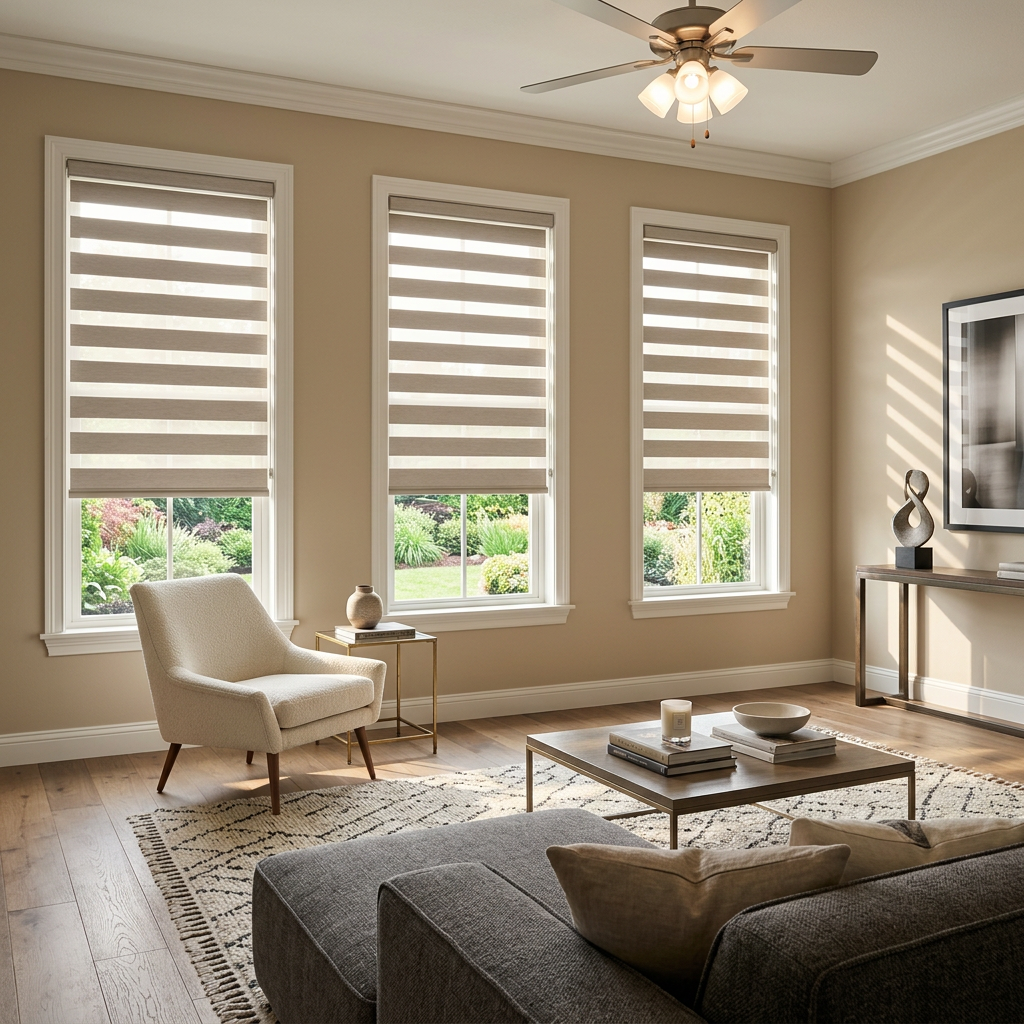 Three Window Living Room