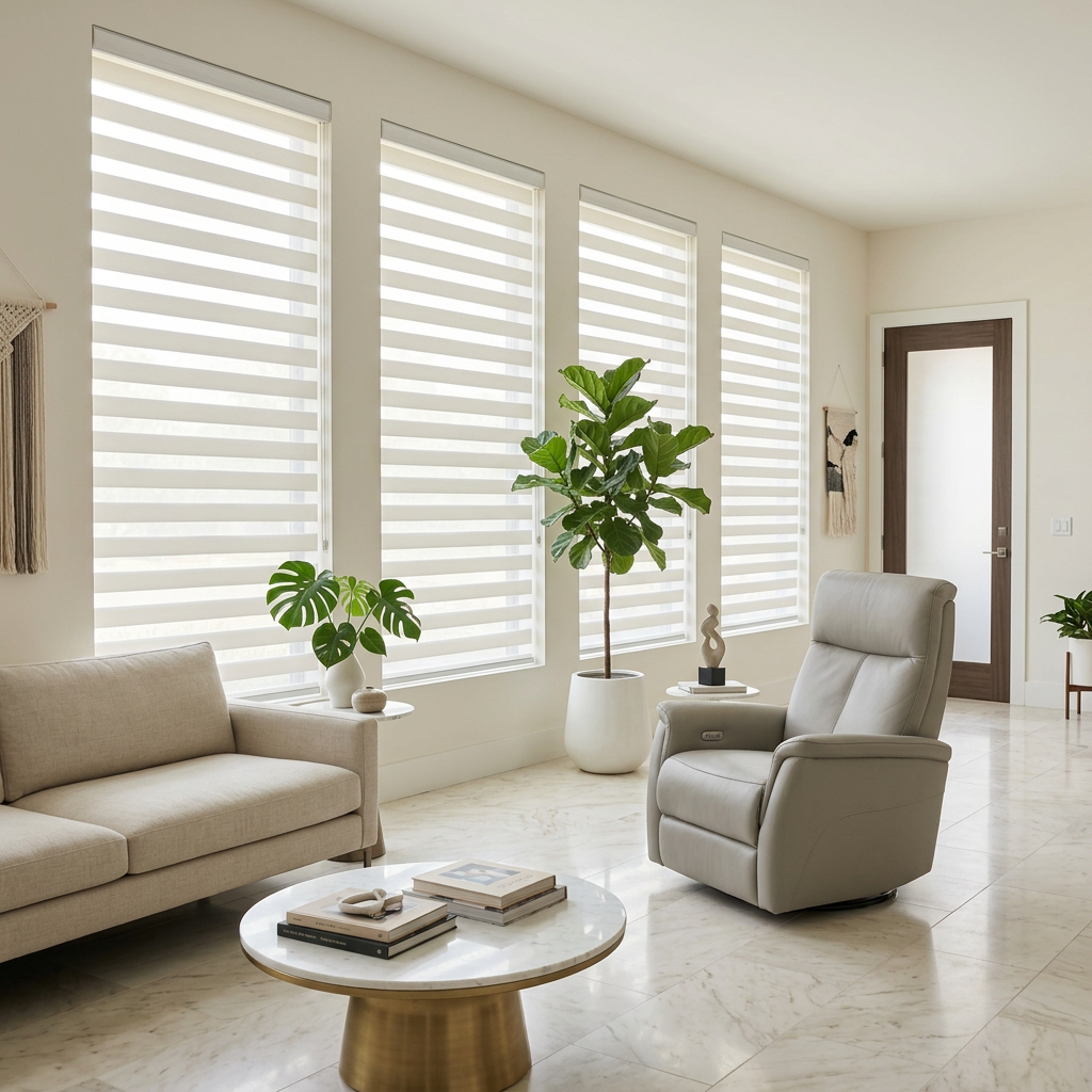 Four Window Living Room Installation