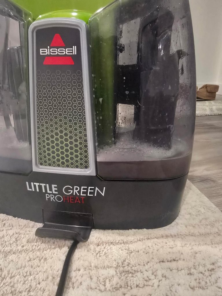 Professional cleaning equipment used by Cathleena Crystal Shine