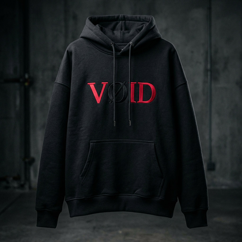 Shadow Oversized Hoodie — Contrast Edition
