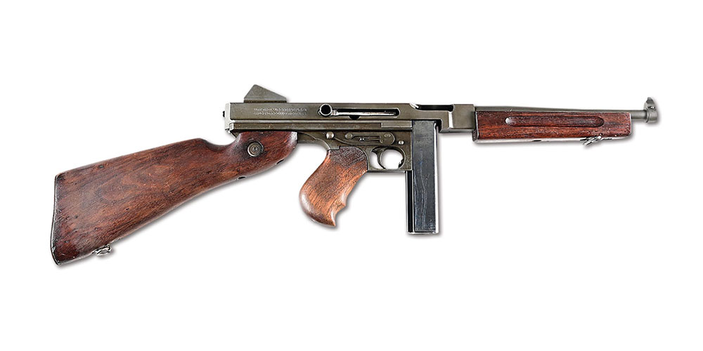 M1 Thompson SMG rental at Towers Armory