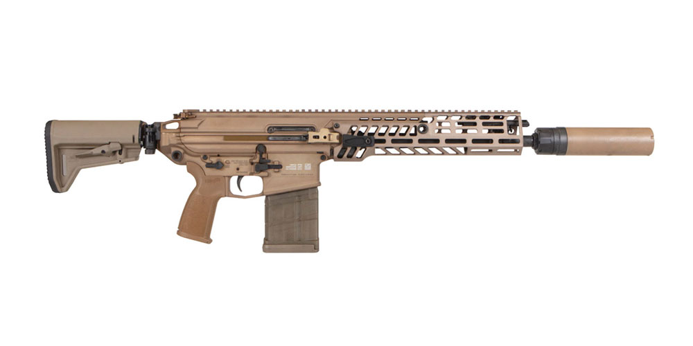 Spear MCX (Suppressed) rental at Towers Armory