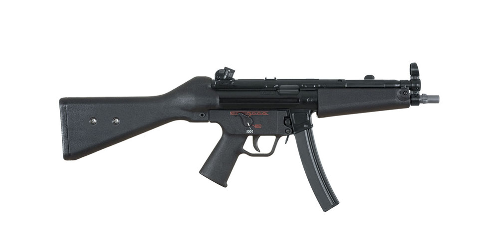 HK MP5 rental at Towers Armory