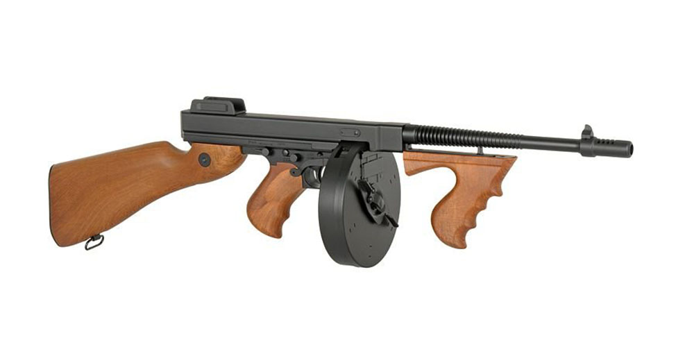 1928 Thompson SMG rental at Towers Armory