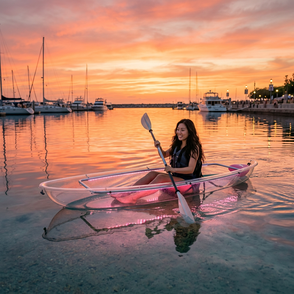 Sunset Clear Kayak Tour