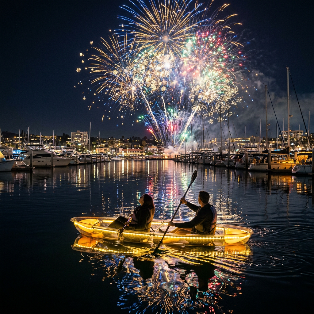 Fireworks Harbor Kayak Tour