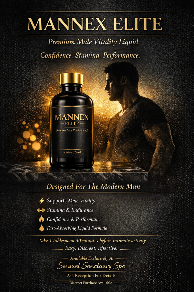 Mannex Elite premium male vitality supplement South Africa