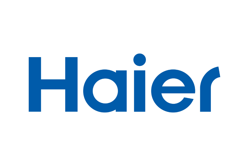 Haier logo — air conditioning brand serviced by Betar Air, Blue Mountains NSW