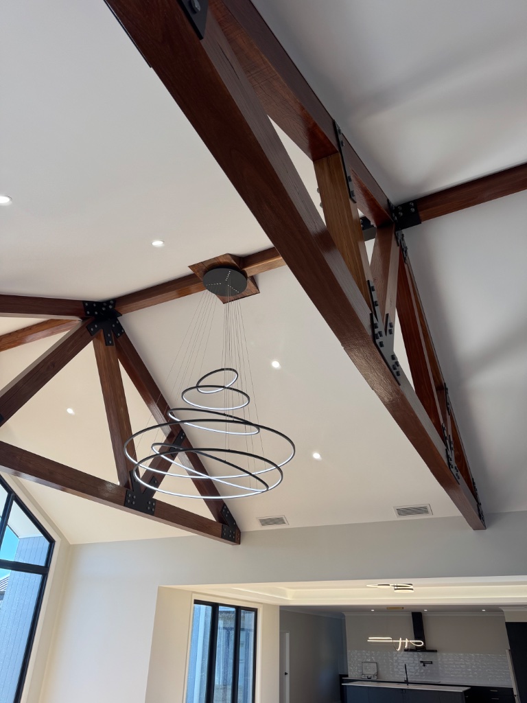 High-end ducted AC installation