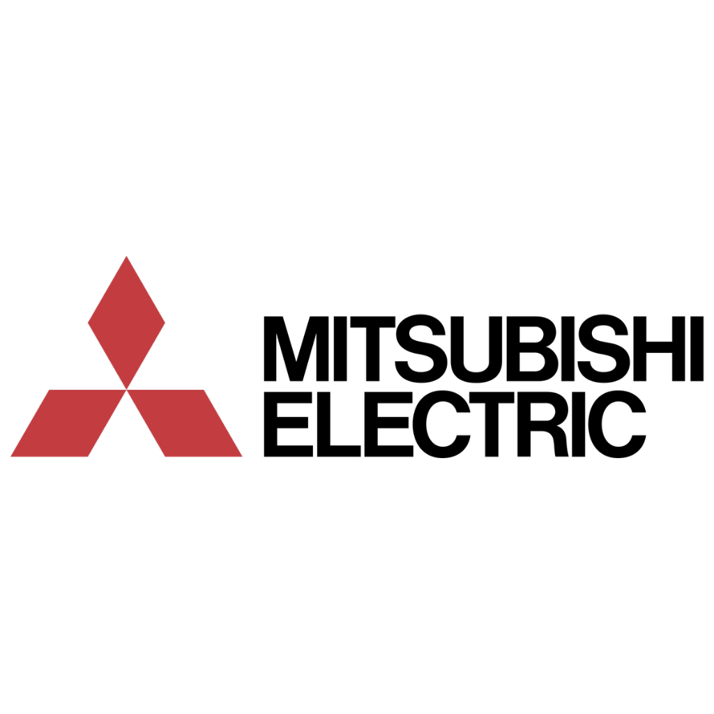 Mitsubishi Electric logo — air conditioning brand serviced by Betar Air, Blue Mountains NSW