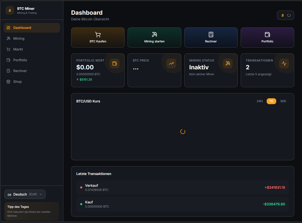 beginner miner template preview