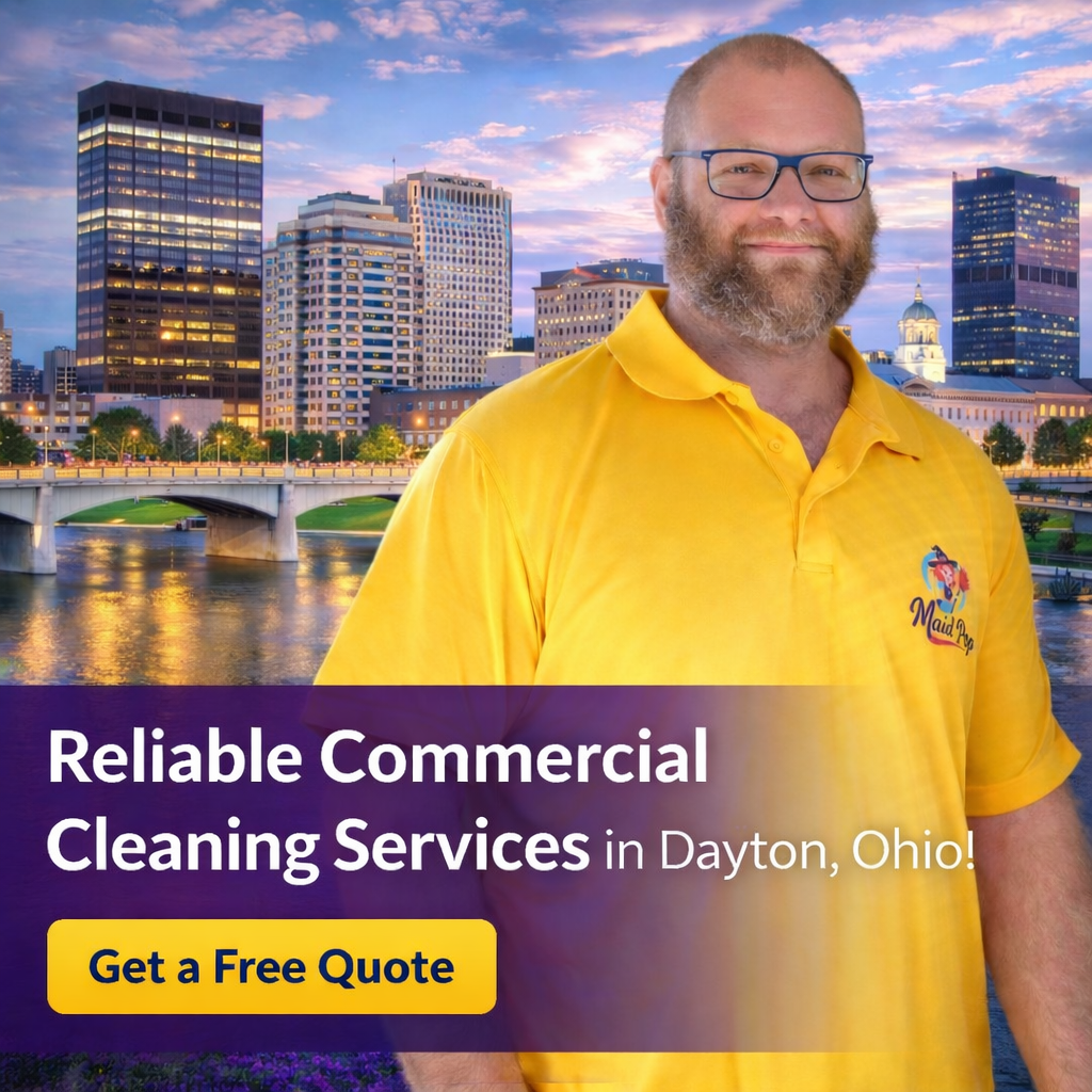 MaidPop reliable commercial cleaning services in Dayton Ohio