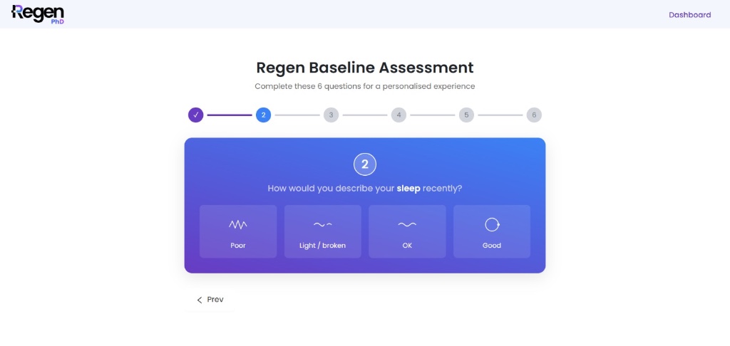 Regen Baseline Assessment