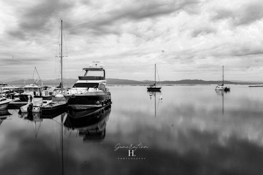 Sunset BW