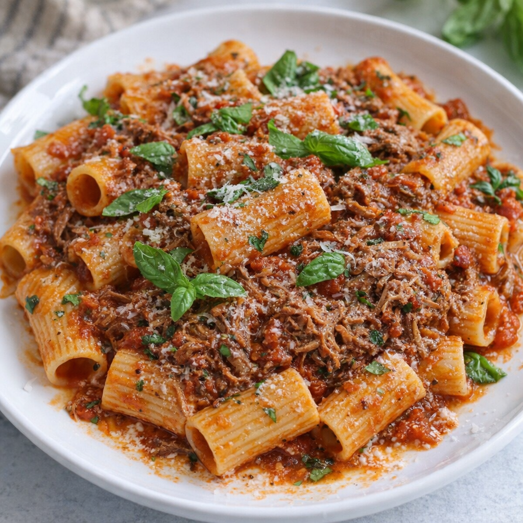 Smoky Ragu Pasta