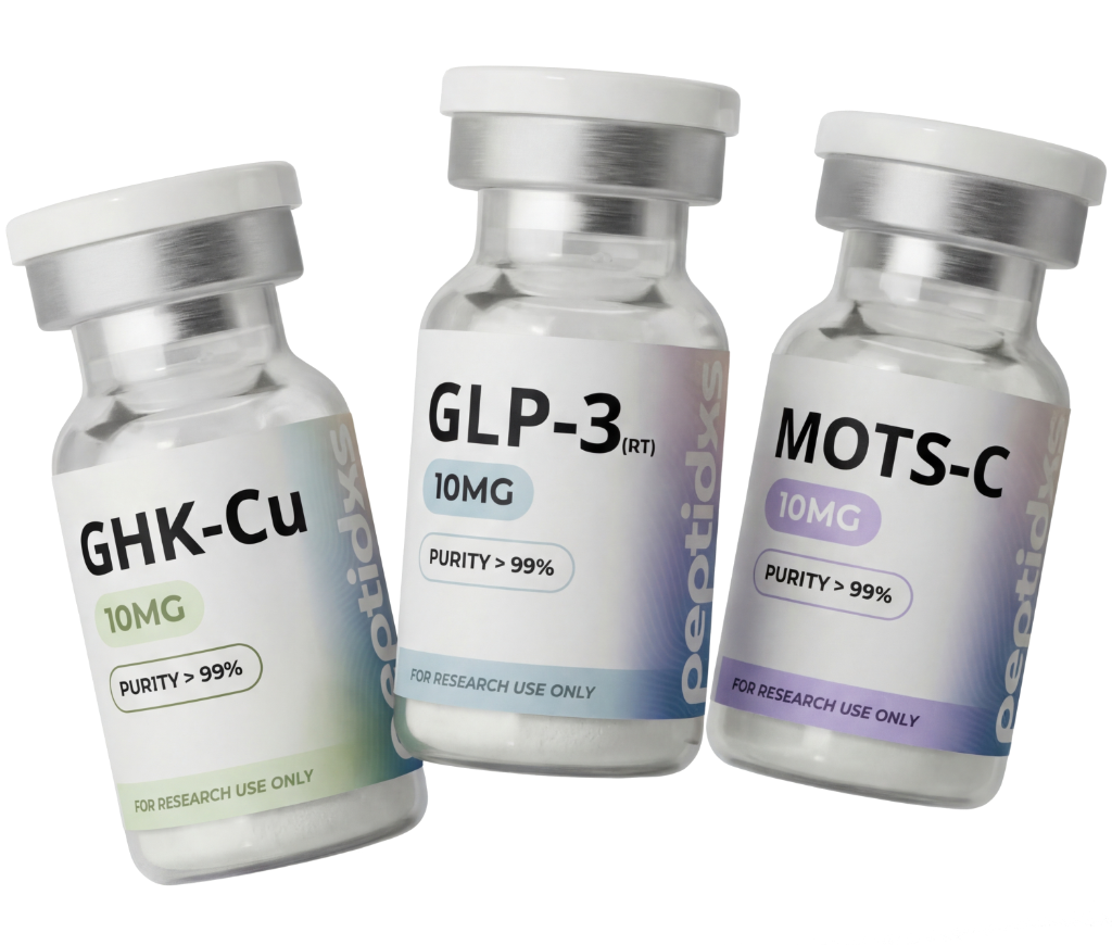 Premium Research Peptide Vials
