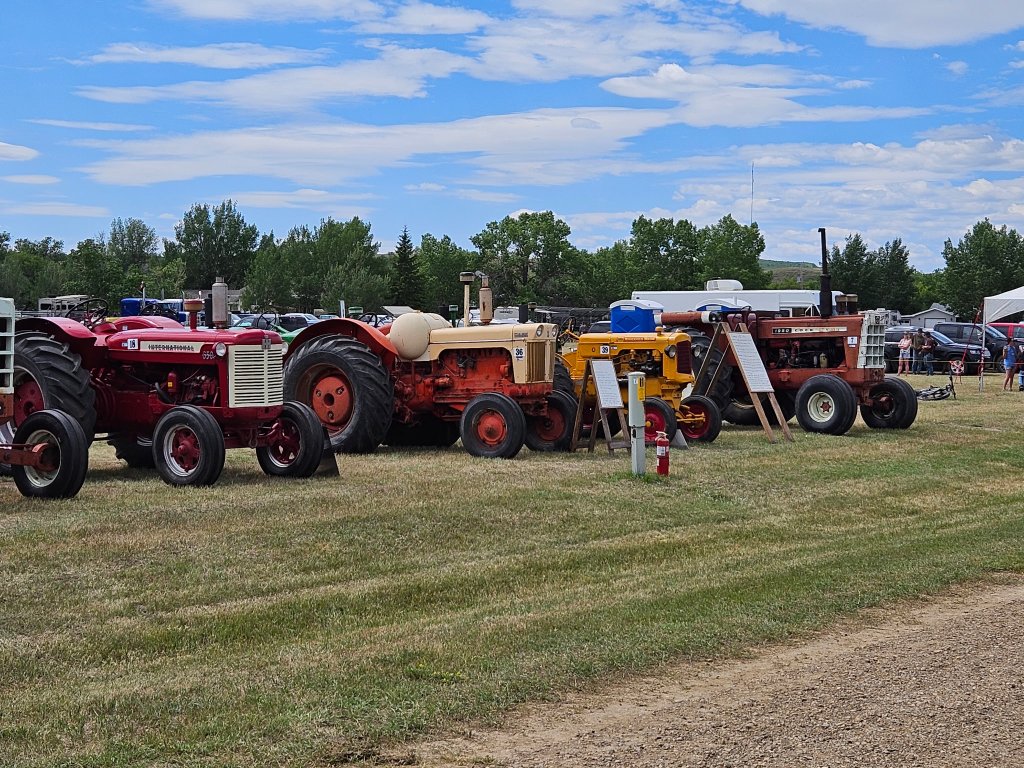 Tractor Display at June Show