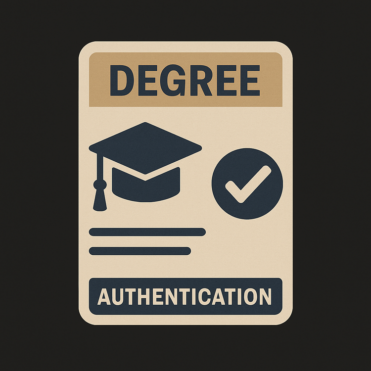 Degree Authentication