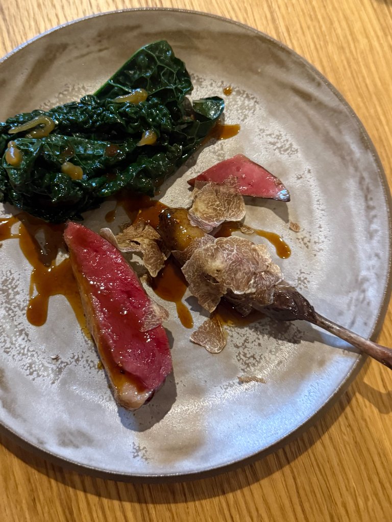 Piccione / Tartufo / Cavolo Nero