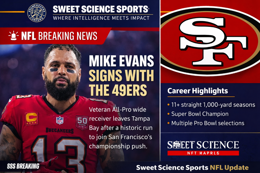 The 49ers Add A Top Weapon To Their Offense In Signing Mike Evans