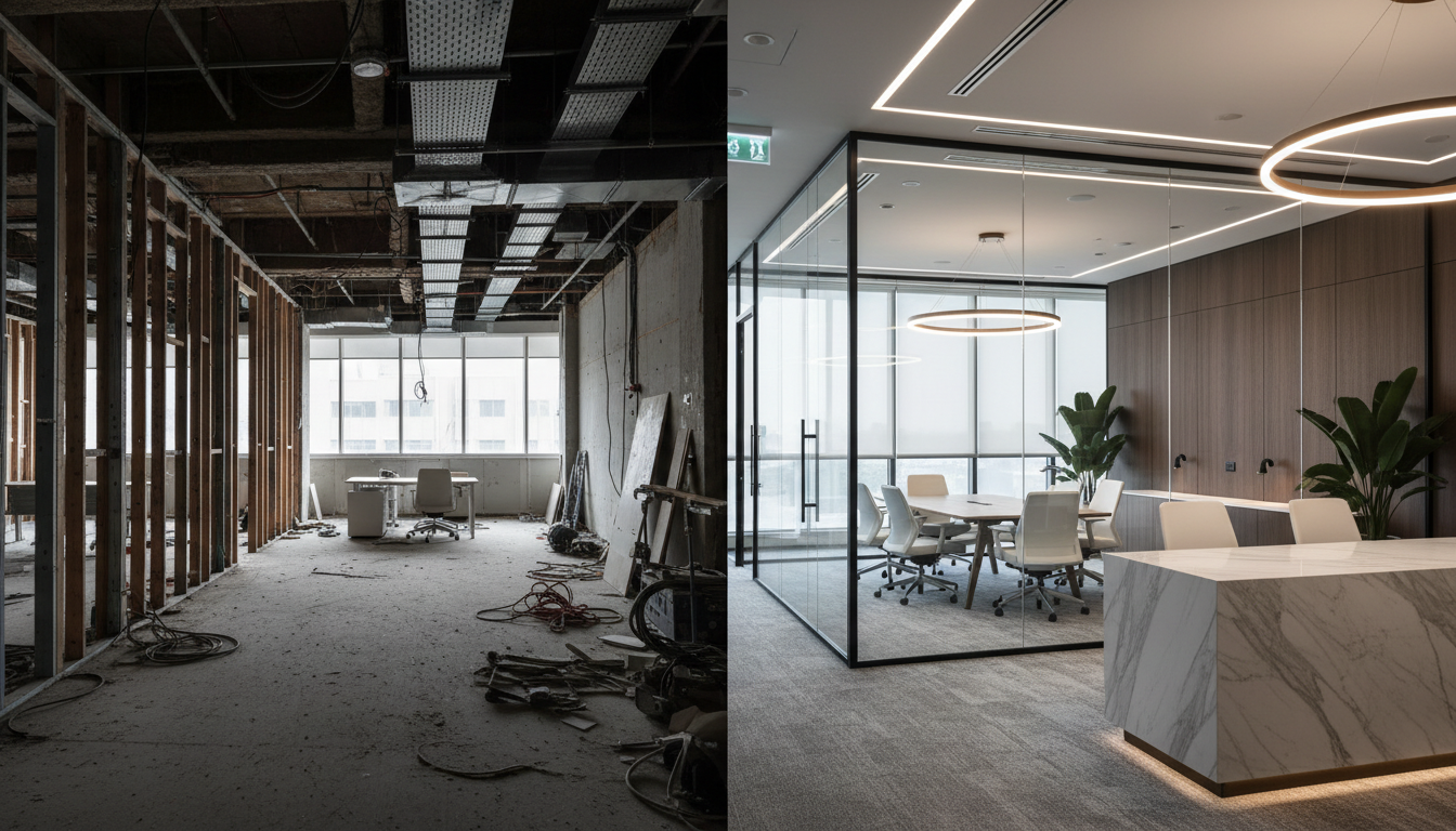 Full-Floor Office Reconstruction