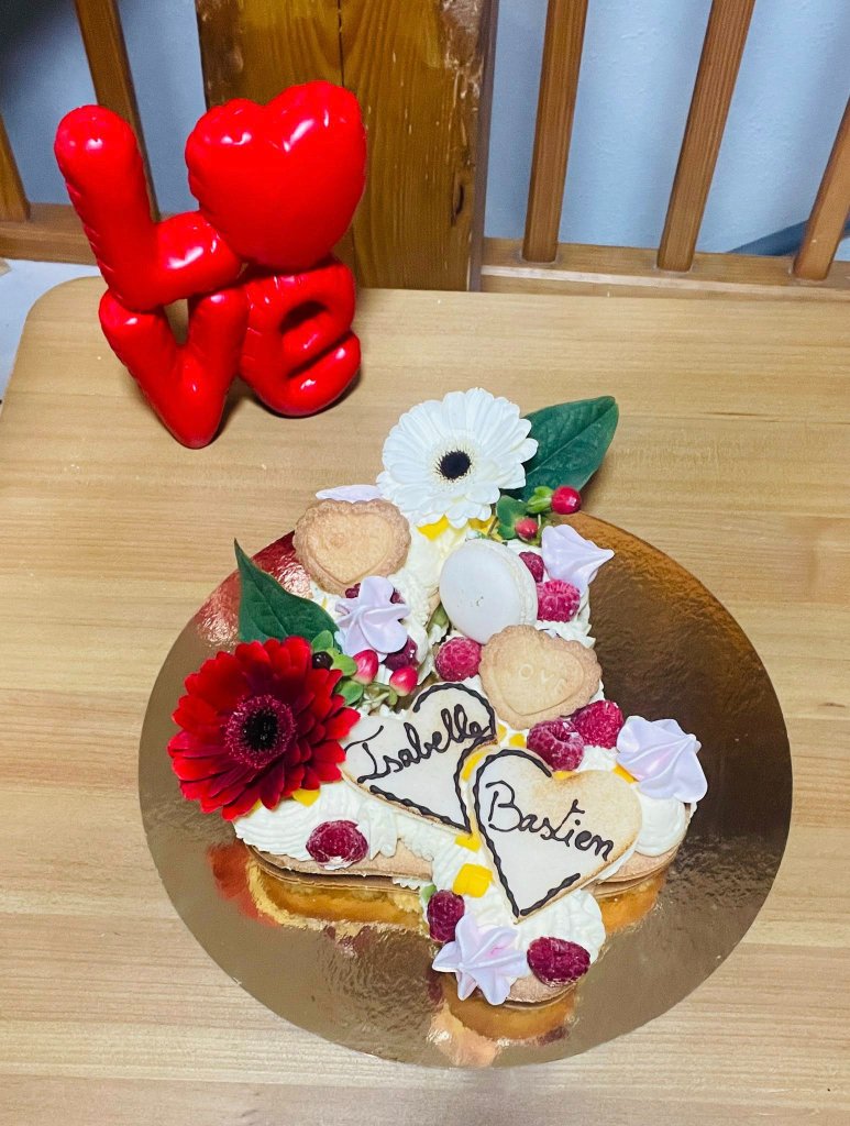 Number Cake - Isabelle & Bastien