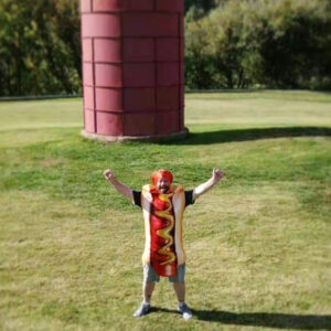 Jay on the Hot Dog Tour