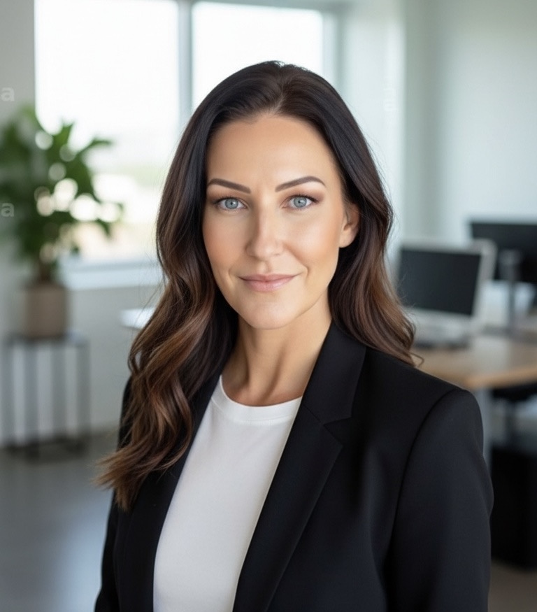 Executive portrait of Stephanie Wosmek, Vice President of Business Development