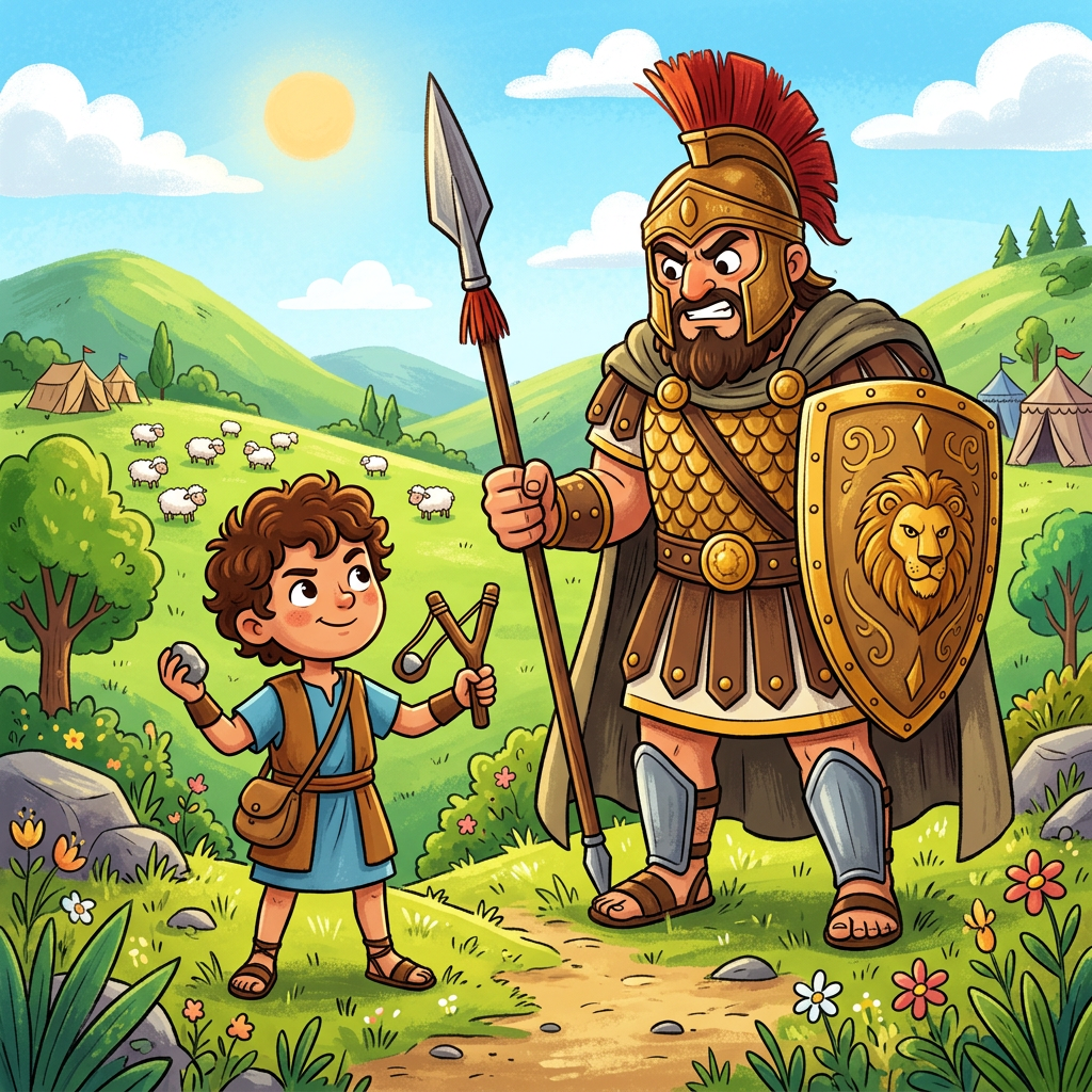 ¡David y Goliat: Con fe hay victoria!